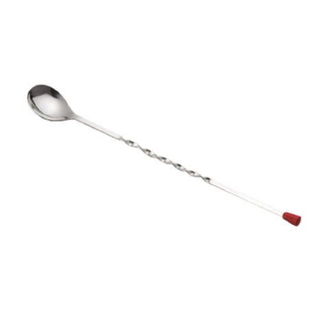 Tablecraft 502K Bar Spoon 12" Red Knob