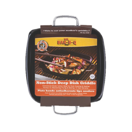 Chef Master 06100YNS Mr. Bar-B-Q® Classic Prestige Griddle 14" Deep Dish