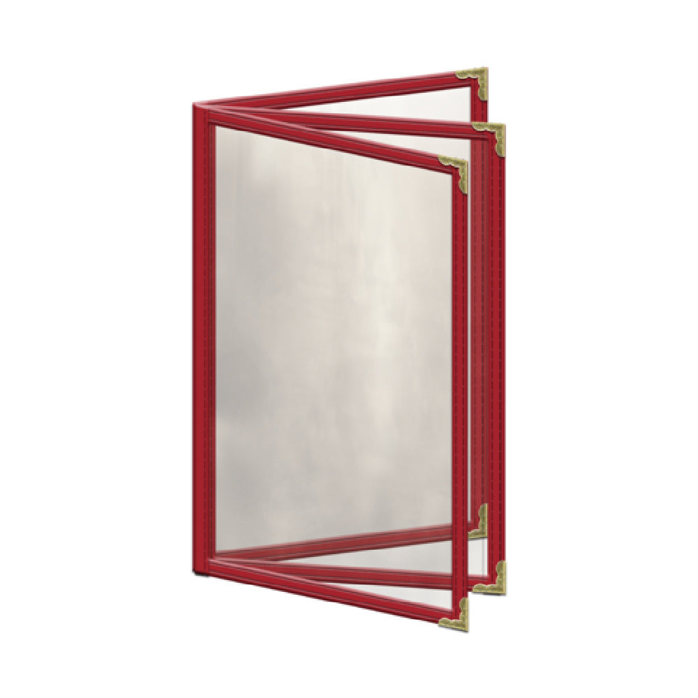 Risch TETB 5.5X8.5-LEATHERETTE Deluxe Sewn Leatherette Menu Cover (specify Color)