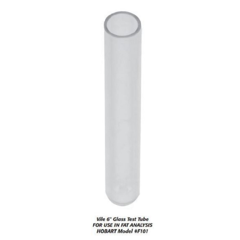 Alfa HMG-FTT Test Tube 6" Glass For Hobart Meat Grinders