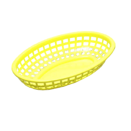 Tablecraft 1074Y Classic Basket 9-3/8" X 6-1/4" X 1-7/8" Oval