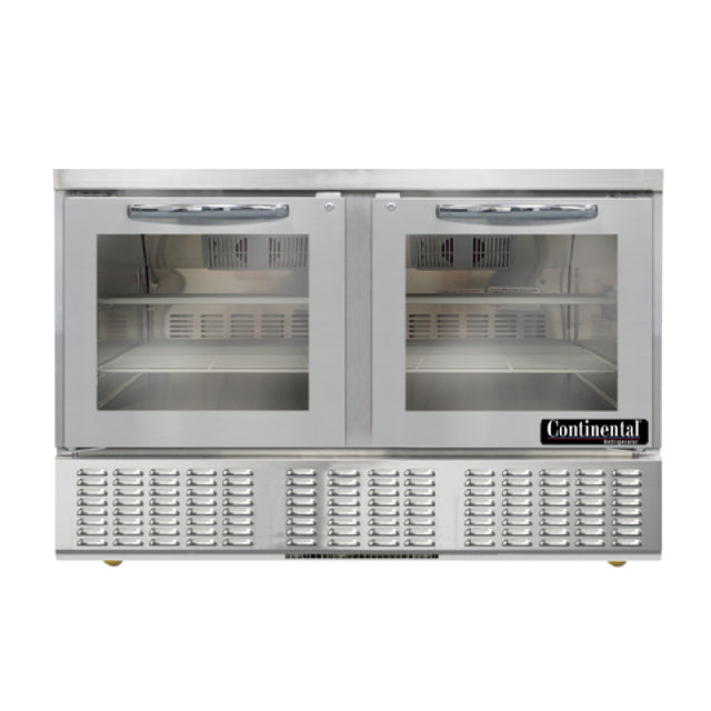 Continental Refrigerator UCF48NGD Undercounter Freezer 48"W 9 Cu. Ft. Capacity