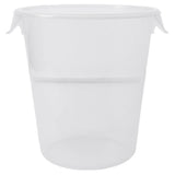 Rubbermaid FG572424CLR - Storage Container, 8 Quart, 10" Dia. X 10-5/8"H