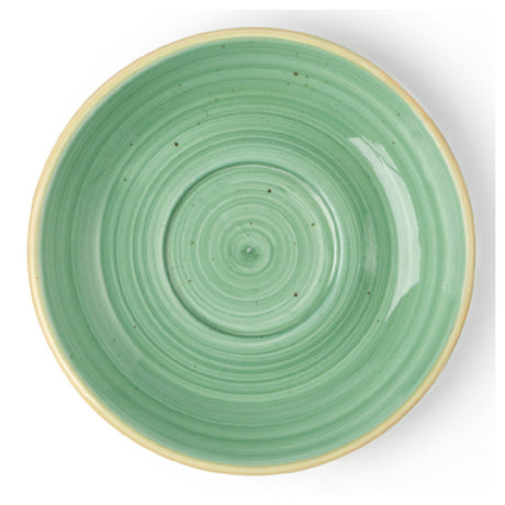 Bon Chef 2060052P-M Tavola Saucer For Espresso Cup 4.5" Dia. X 1"H Alumina Vitrified