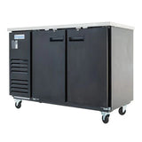 Empura Refrigeration E-KBB60-2-27 Back Bar Cooler 2 Swing Solid Doors 58 3/4"W X 27 5/8"D X 42 1/2"H