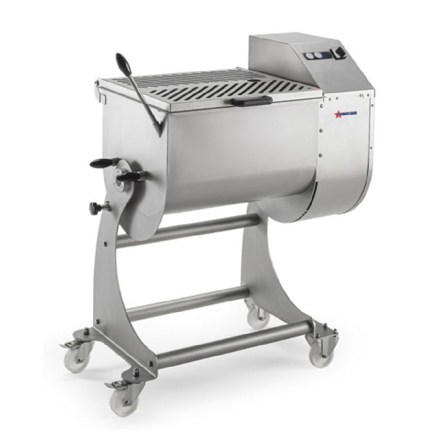 Omcan 48055 (MM-IT-0050-ETL) Trento Meat Mixer Electric 110 Lbs. (50 Kg.) Bowl Capacity