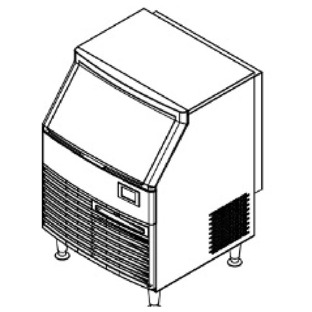 Empura Ice Machines E-UCF310 Ice Machine Undercounter Cube-style