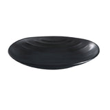 Yanco BP-2108 Black Pearl Plate 8-1/2"L X 5"W Oval