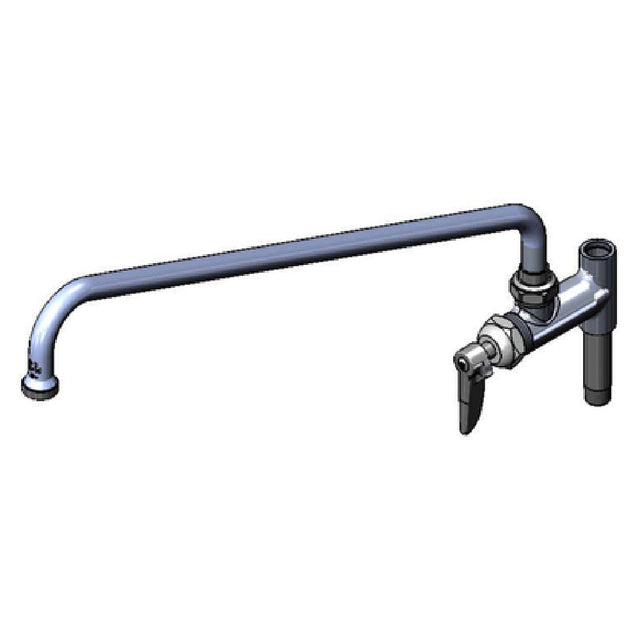 T&S Brass B-0157-CR Add-On Faucet With Ceramas Cartridge & 18" Swing Nozzle