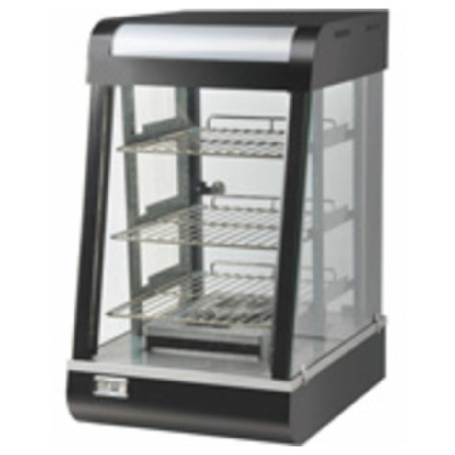 Hubert 79564 - Kratos® Hot Food Merchandiser, 16"W X 19"D X 25 2/5"H, Thermostatic Control With Adjustable Temperature Range From 85°F To 185°F