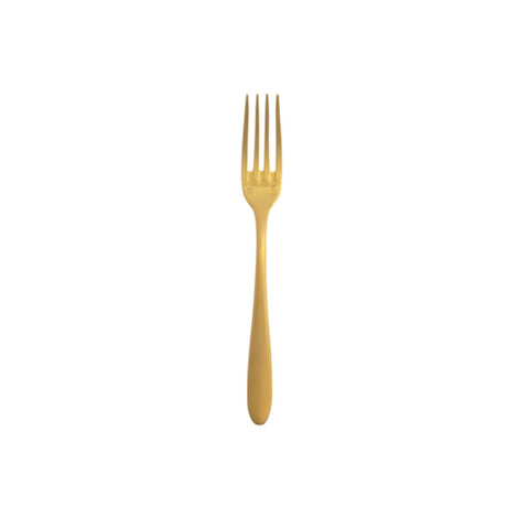 1880 Hospitality T017FDEF - Mascagni Dessert/Salad Fork, 7", Brush Gold
