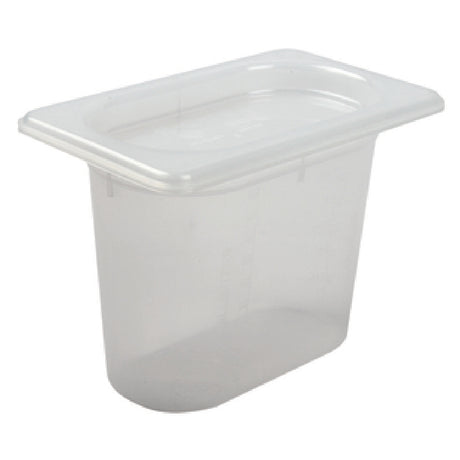 Carlisle MP19RD San Jamar ModPan™ Food Pan 1/9 Size 1 Qt.