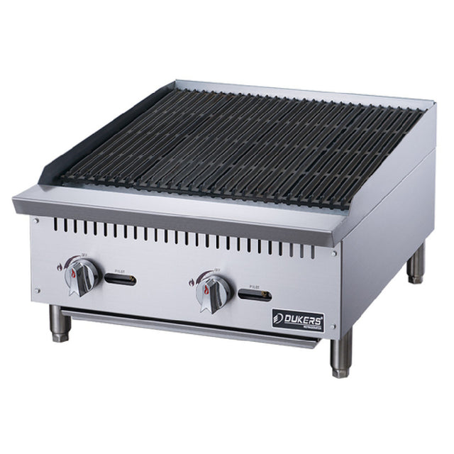 Dukers Appliance Co. USA Ltd. DCCB24 Charbroiler Gas Countertop