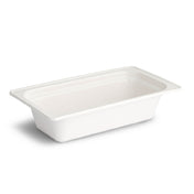 Bon Chef EZSS-13-3PWHT - Smart Bowl, 7"W X 12-3/4"D X 3"H, 1/3 Size