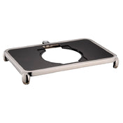 Bon Chef 22000SI-NERO - Stand Only, 22-7/8" X 16-3/4" X 2-3/4"H, For Magnifico Induction Chafer #22000
