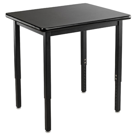 National Public Seating HDTX-3030 NPS® Heavy Duty Steel Table 30" X 30" 16-gauge Channel Frame