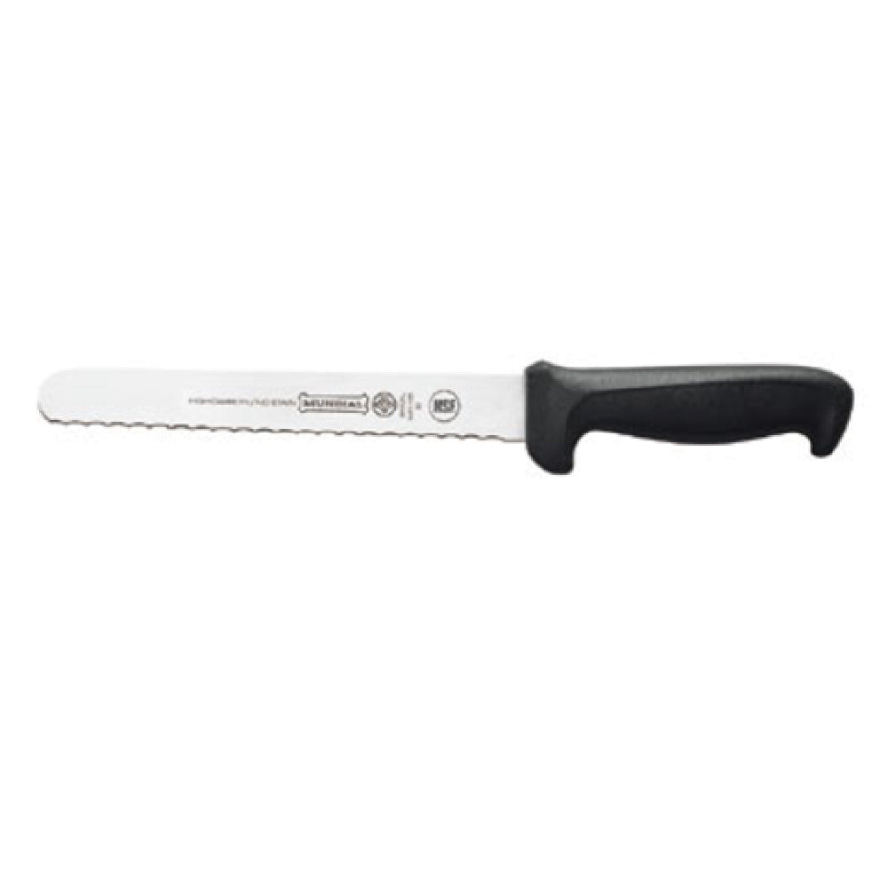 Mundial 5627-8E - Safety "Sub Shop" Slicer Knife, 8", Serrated Edge