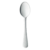 Libbey 794 002 (Formerly World Tableware) Dessert Spoon 7-1/8" Hammered Mirror Finish Handle