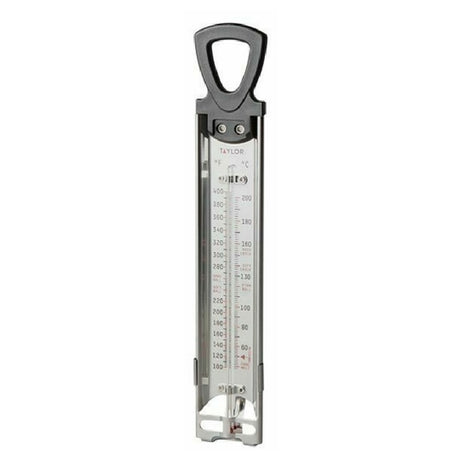 Taylor 5983N Candy/Deep Fry Thermometer 12" Long 100° To 400°F (50° To 200° C) Temperature Range