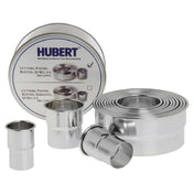Hubert 63552 - Pastry Cutter Set, 12-piece, Graduated Sizes: 1"