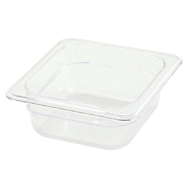 Winco SP7602 Poly-Ware™ Food Pan 1/6 Size 6-3/4" X 6-1/4"