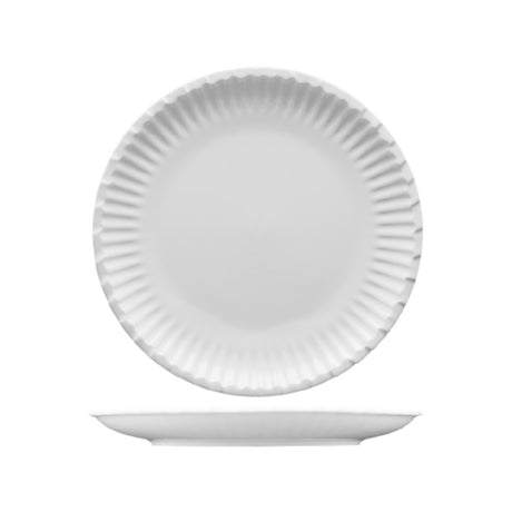 Zwiesel Fortessa 4600.F0000.03 - Food Truck Paper Plate, 10" Dia X 1.13"H (25.4cm)
