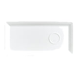 Steelite 6300P104 Tray With Well 9-1/2" X 4-3/4"