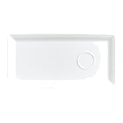 Steelite 6300P104 Tray With Well 9-1/2" X 4-3/4"