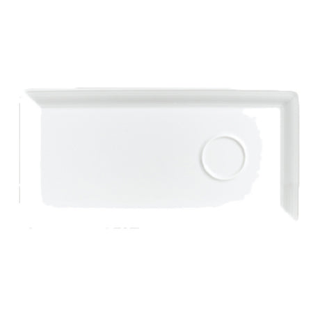 Steelite 6300P104 Tray With Well 9-1/2" X 4-3/4"