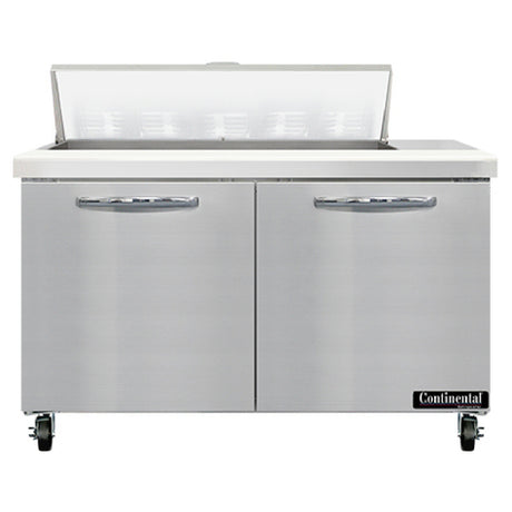 Continental Refrigerator SW48N10 Sandwich Unit 48"W 13.4 Cu Ft Capacity