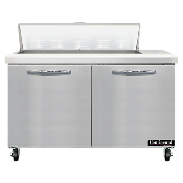 Continental Refrigerator SW48N10 Sandwich Unit 48"W 13.4 Cu Ft Capacity
