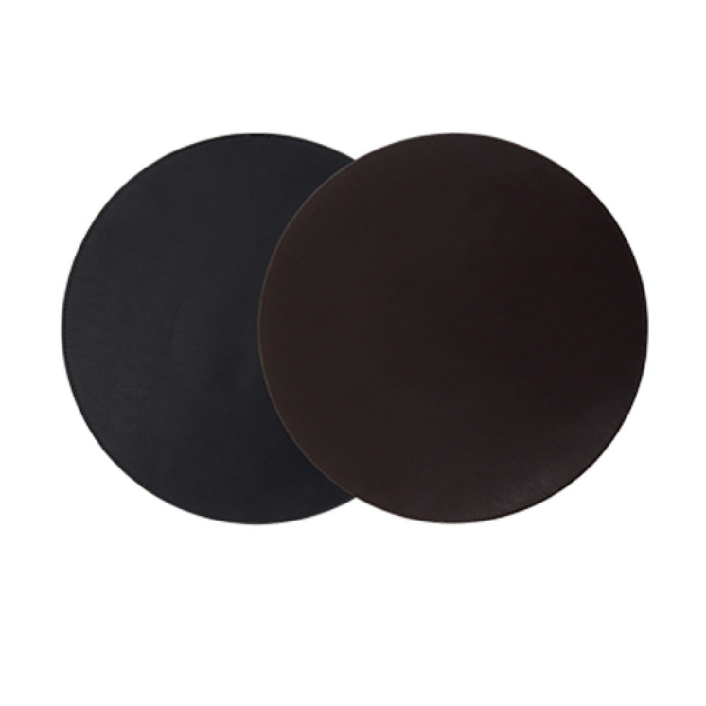 FOH RTL019BKL23 London Placemat 12" Round Reversible