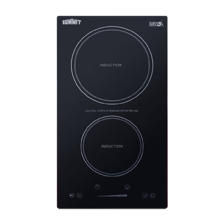 Summit SINC2B115 Induction Cooktop 12"W (2) Burners