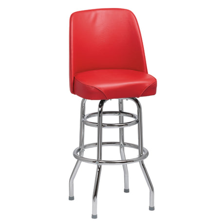 Royal Industries ROY 7722 R Bucket Bar Stool High Back Heavy Foam Padded Waterfall Seat