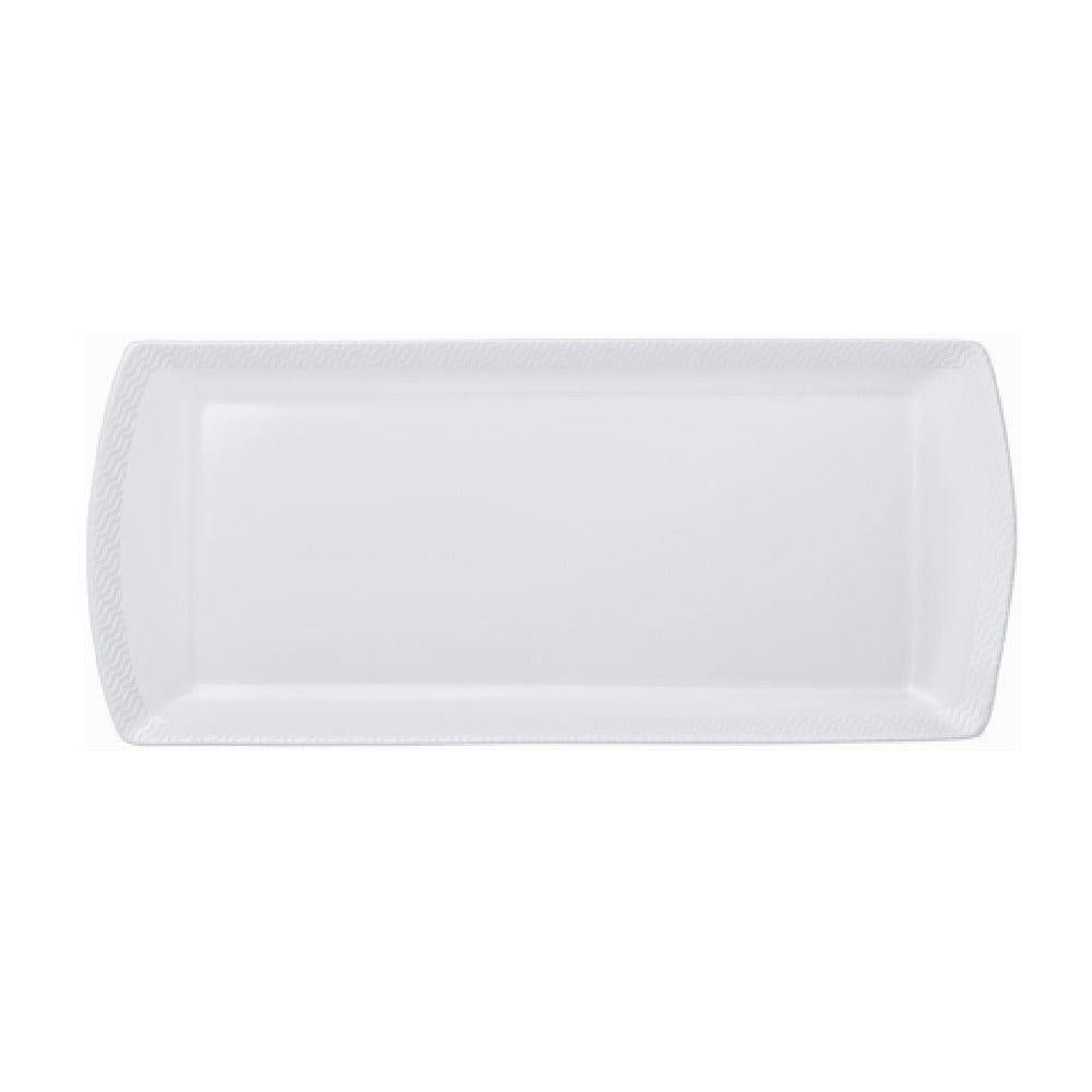 Steelite 82132AND0136 L/S Rectangle Tray 13.375" X 6.0" X 0.75" Lahari