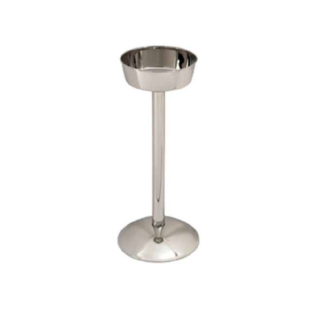 Vollrath 47611 Wine Bucket Stand For Single Bucket 18-10 Stainless Mirror Finish