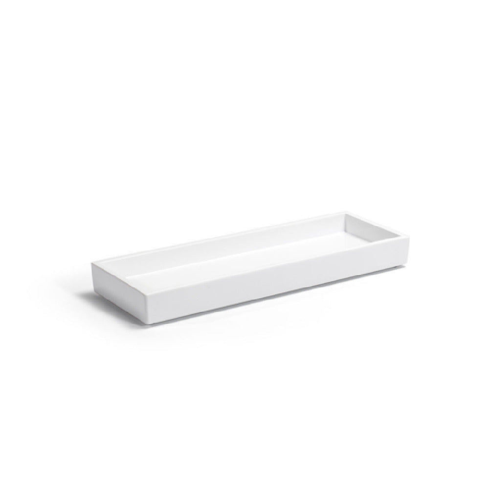 FOH RTR027WHT13 Amenity Tray 10"W X 3.5"D X 1"H Rectangular