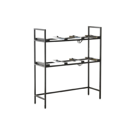 FOH BTC000BKS18 Smart Buffet Ware® Hot Food Carrier And Trolley Caddy Six Compartment