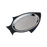 Service Ideas FP1BLC Service Ideas Fish Thermo-Plate® Platter Fish Complete Stainless