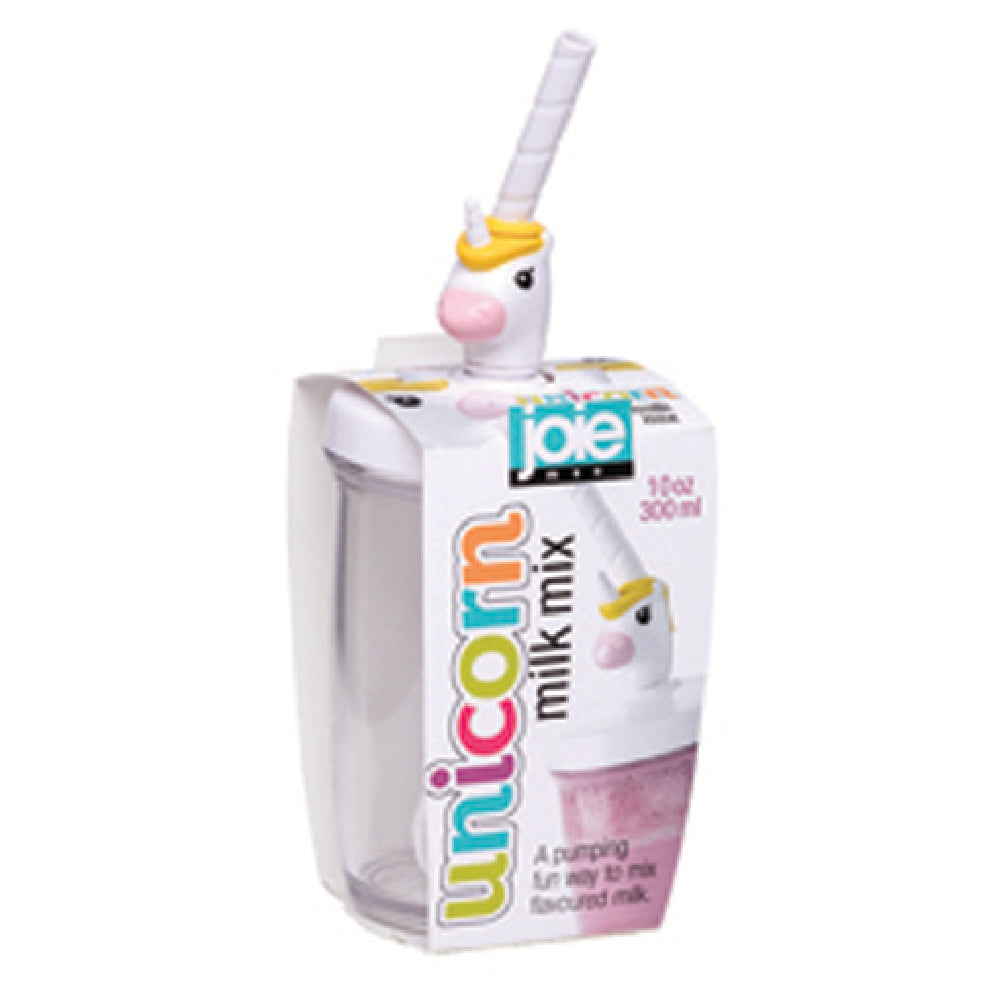 Harold Import Co. 16162 Joie Unicorn Milk Mix 10 Oz. Built-in Pump & Straw