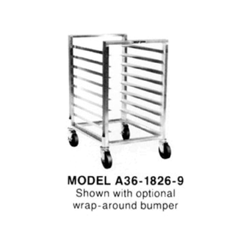 Piper Products A36-1826-9 - Pan Rack, Mobile, Counter Height