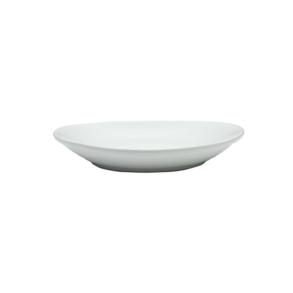 Libbey DDN OG-5500 Coffee And Tea Saucer Set 6-2/5" X 5-3/4" X 1"H Porcelain Bright White