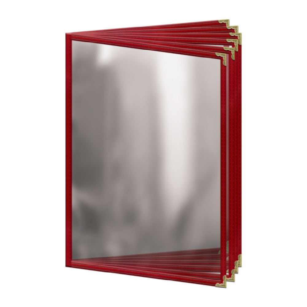 Risch TE-12V 8.5X11-NYLON Deluxe Sewn Nylon Menu Cover (specify Color) 8-1/2" X 11"