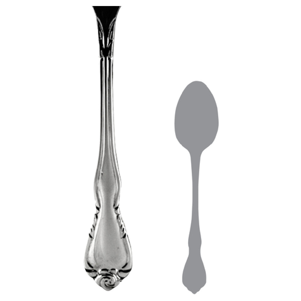 Steelite 5720SX003 Soup/Dessert Spoon 7-1/4" Oval Bowl