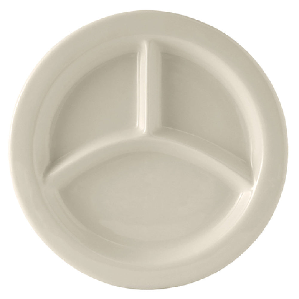 Tuxton BEA-0903 Plate 9" Dia. X 1"H Round