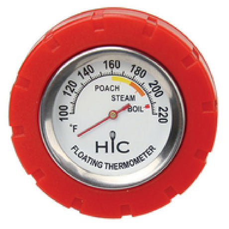 Harold Import Co. 29011 HIC Waterproof Floating Thermometer 1" Dial Display Analog