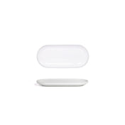 FOH DSU012WHP23 Bevel Plate 11" X 5" X 1"H Oval