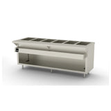 Duke EW-6-DLSS Thurmaduke™ Deluxe Ganged Waterless Well Unit Electric 88"W X 34"D X 36"H