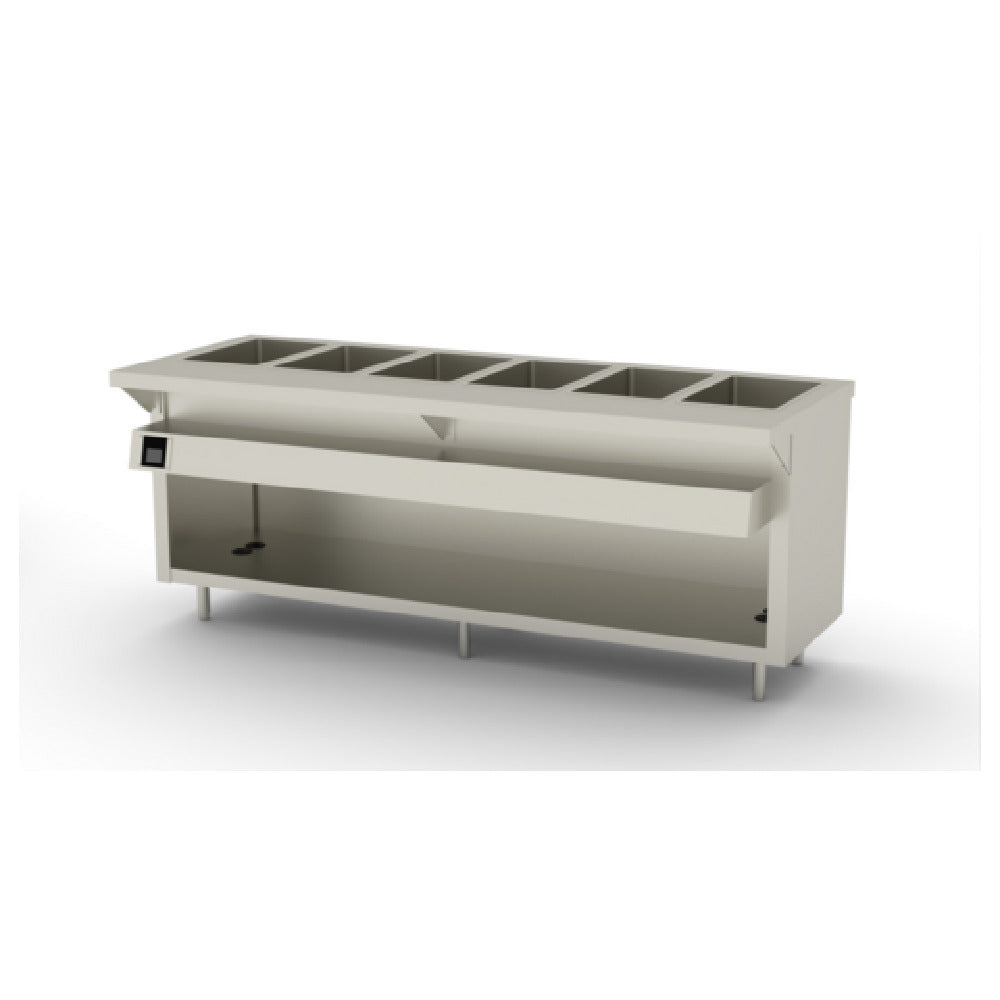 Duke EW-6-DLPG Thurmaduke™ Deluxe Ganged Waterless Well Unit Electric 88"W X 34"D X 36"H