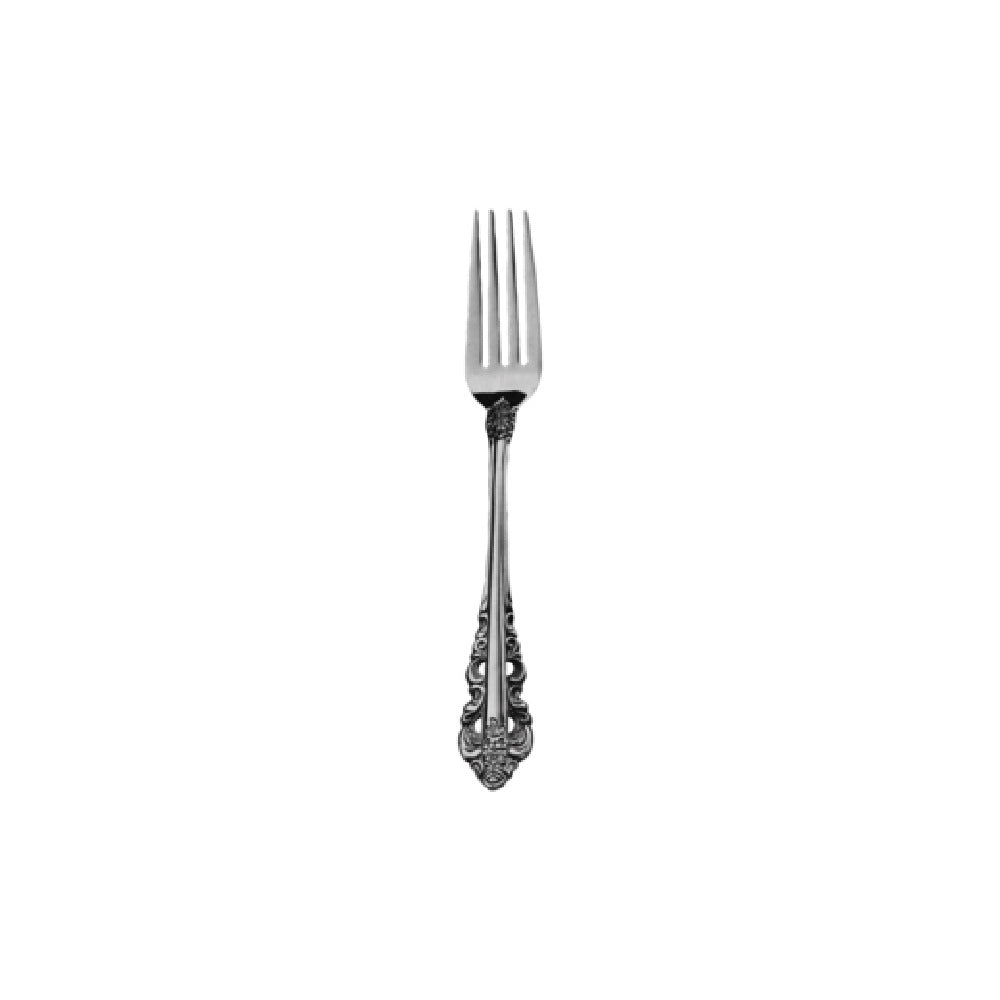 Steelite WL68051FST European Dinner Fork 8-1/8" Pierced Plumes